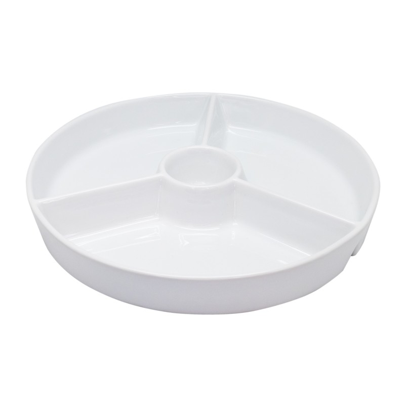 nerthus kitchenware Plato snacks redondo 25 5x25 5 cm