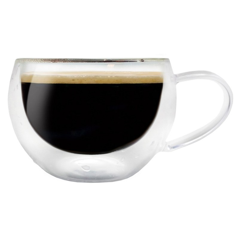 nerthus kitchenware Vaso Doble Pared - Café (Asa) Rebajas baratas