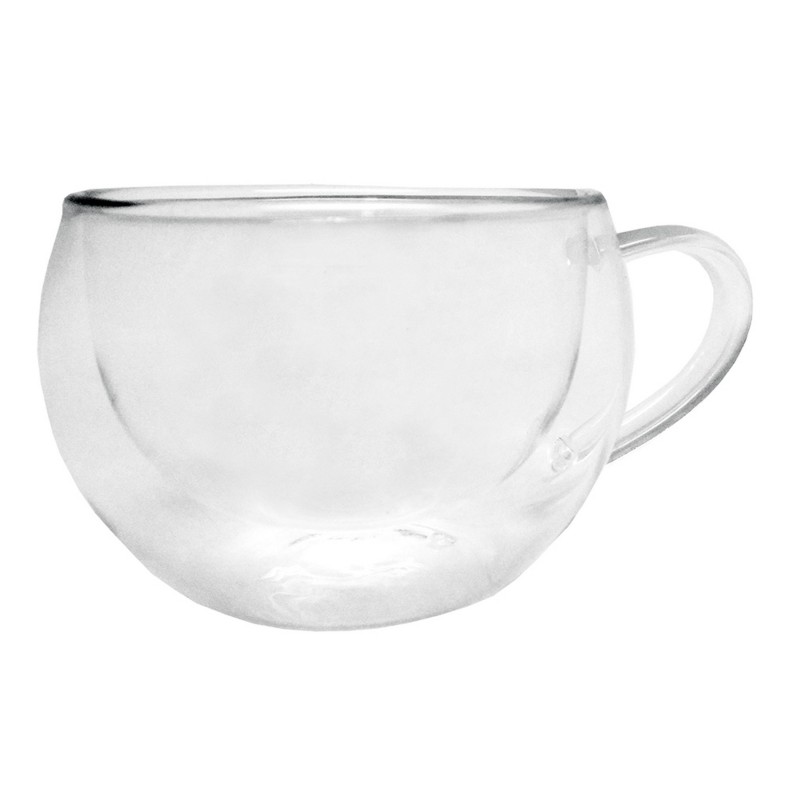 nerthus kitchenware Vaso Doble Pared - Café (Asa) Rebajas baratas