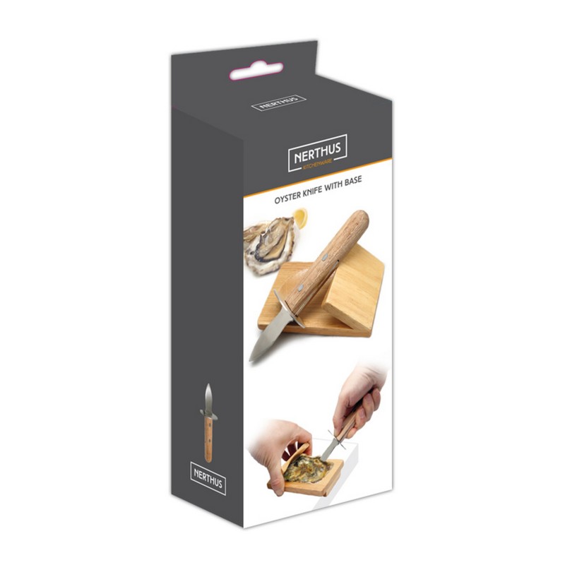 nerthus kitchenware Cuchillo Ostras Rebajas de fábrica