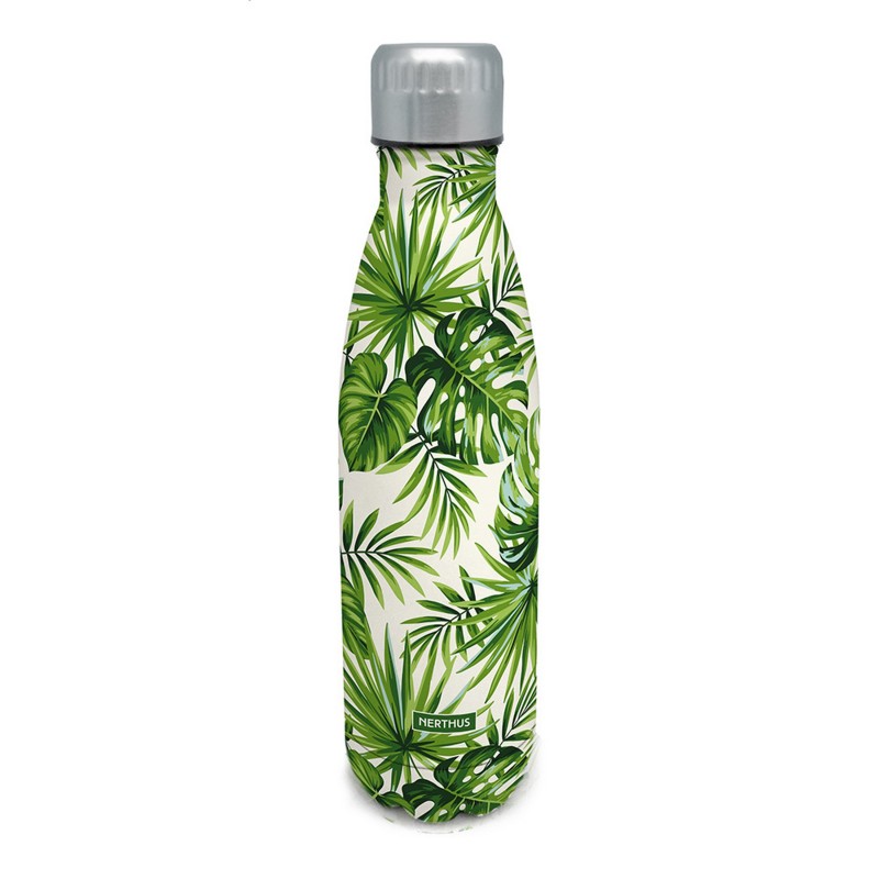 nerthus kitchenware Botella de doble pared de acero inoxidable: Palmas Ventas relámpago