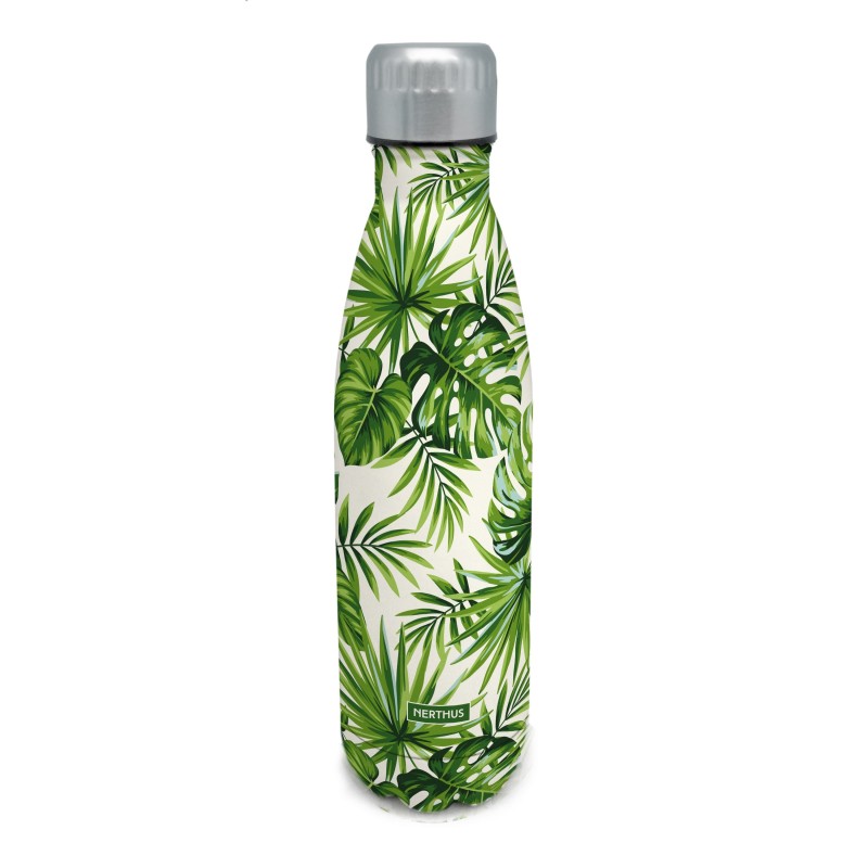 nerthus kitchenware Botella de doble pared de acero inoxidable: Palmas Ventas relámpago