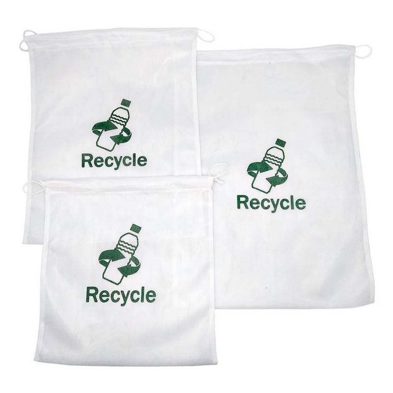 nerthus kitchenware Set de bolsas rejilla 100% plástico reciclado Descuento