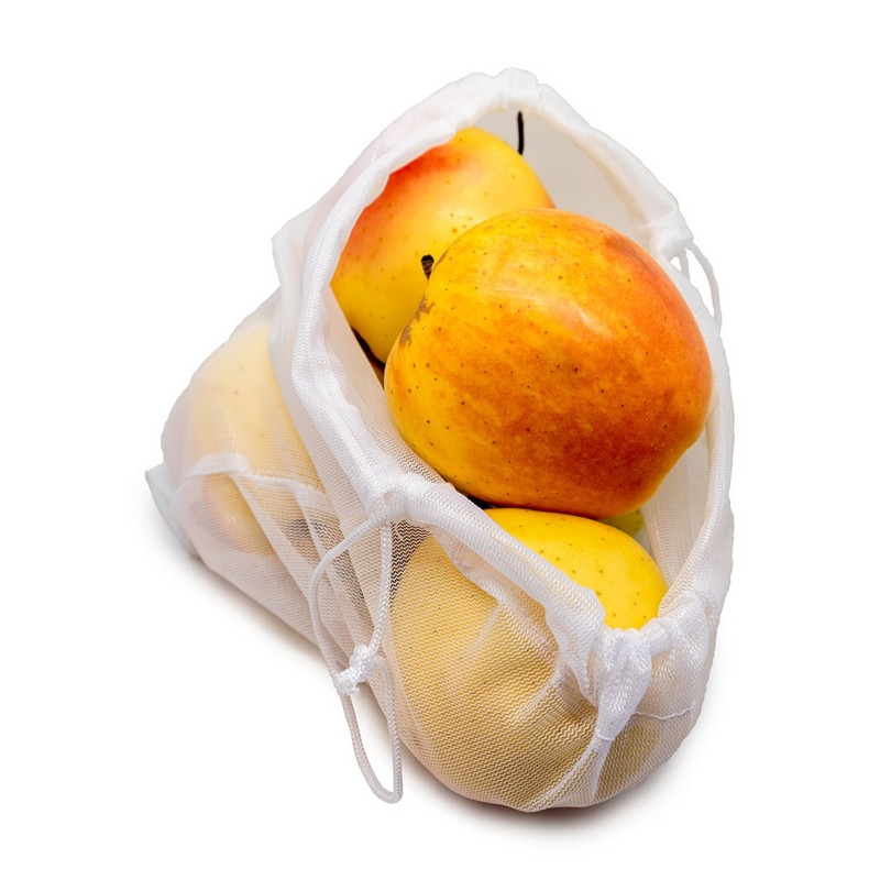 nerthus kitchenware Set de bolsas rejilla 100% plástico reciclado Descuento