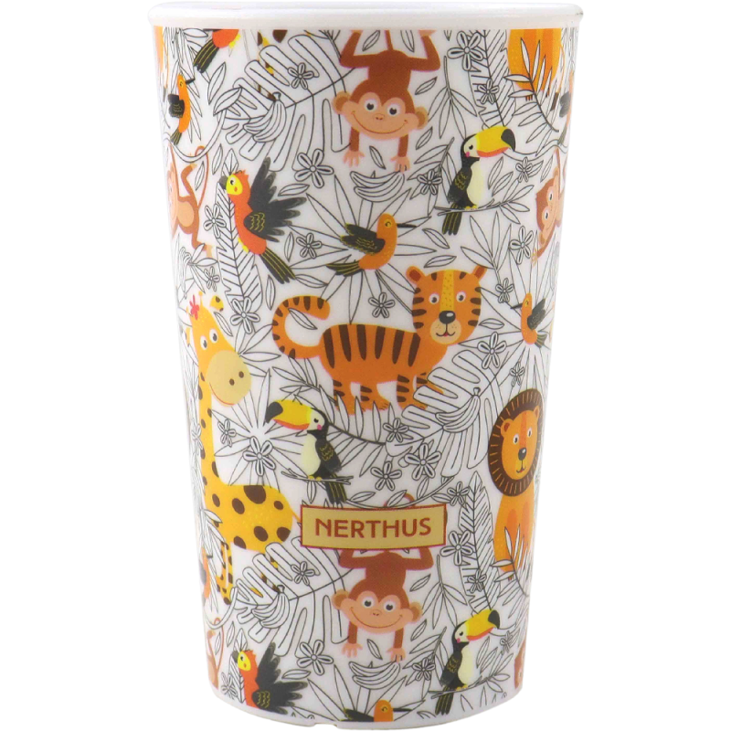 nerthus kitchenware Vaso plástico Infantil de 250 ml Leones Tienda
