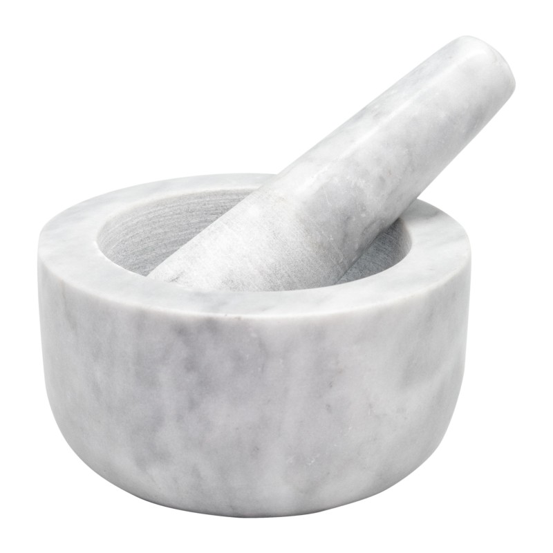 nerthus kitchenware Mortero de Mármol blanco Rebajas de fin de temporada