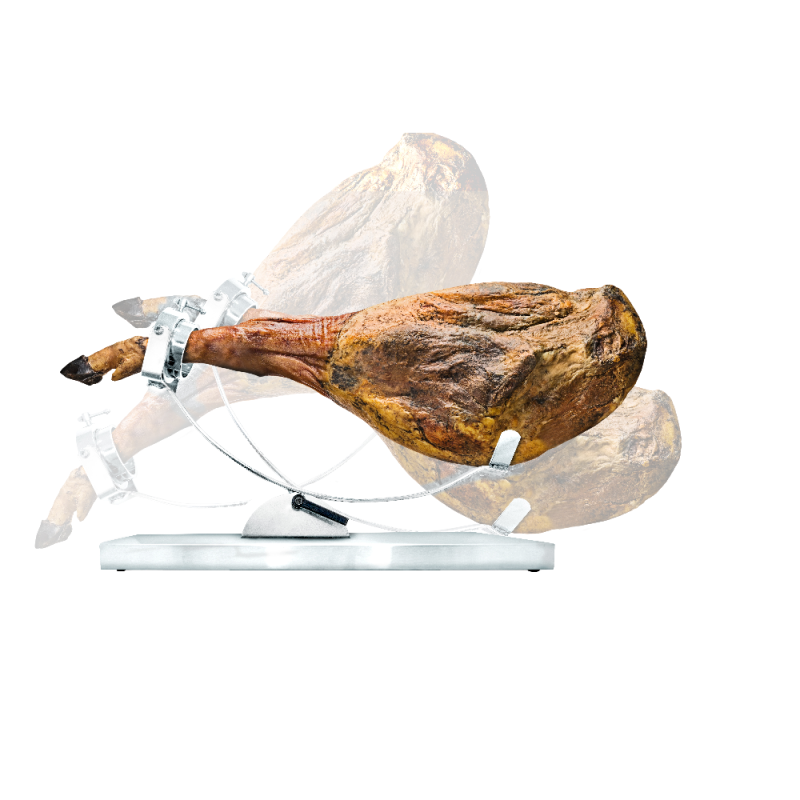 nerthus kitchenware Jamonero basculante y cabezal giratorio acero inoxidable Solo hoy