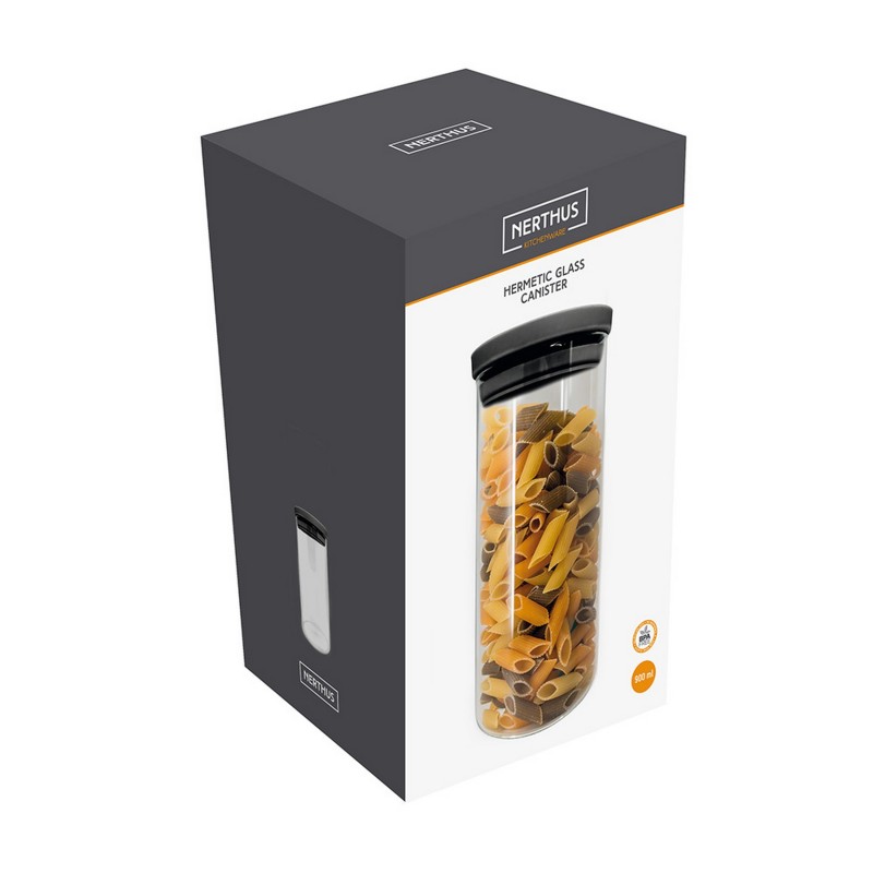 nerthus kitchenware Recipiente Hermético de Cristal 900 ml Ofertas