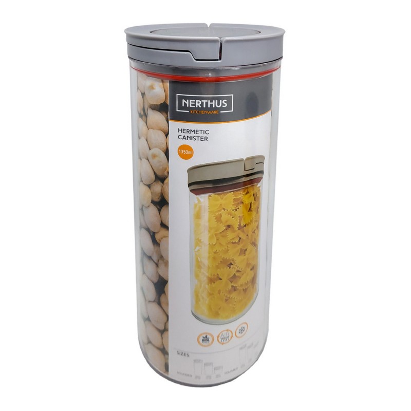nerthus kitchenware Hermético Alimentos Red 1350 ML Venta caliente