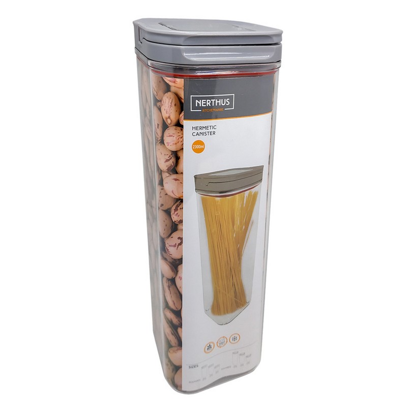nerthus kitchenware Hermético Alimentos Cuad 2300 ML Gran oferta