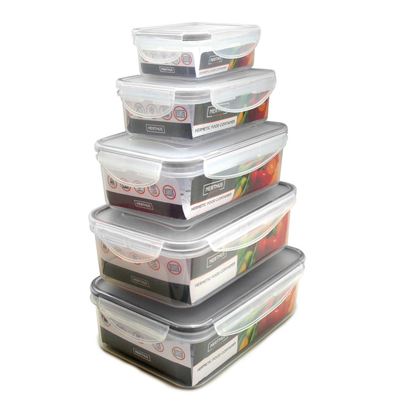 nerthus kitchenware Recipiente hermético 0 24L Tienda
