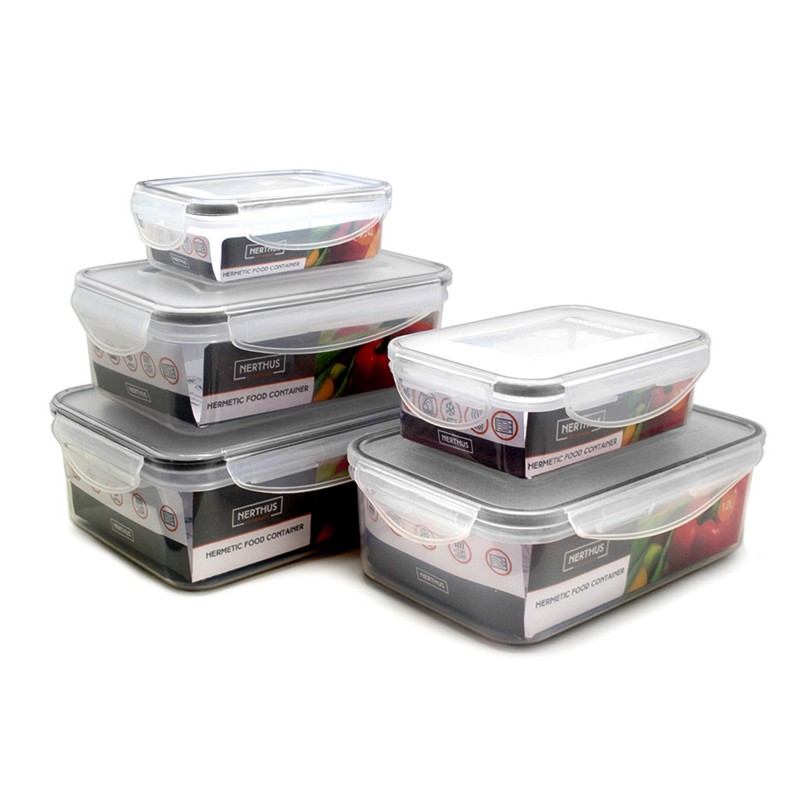 nerthus kitchenware Recipiente hermético 0 24L Tienda
