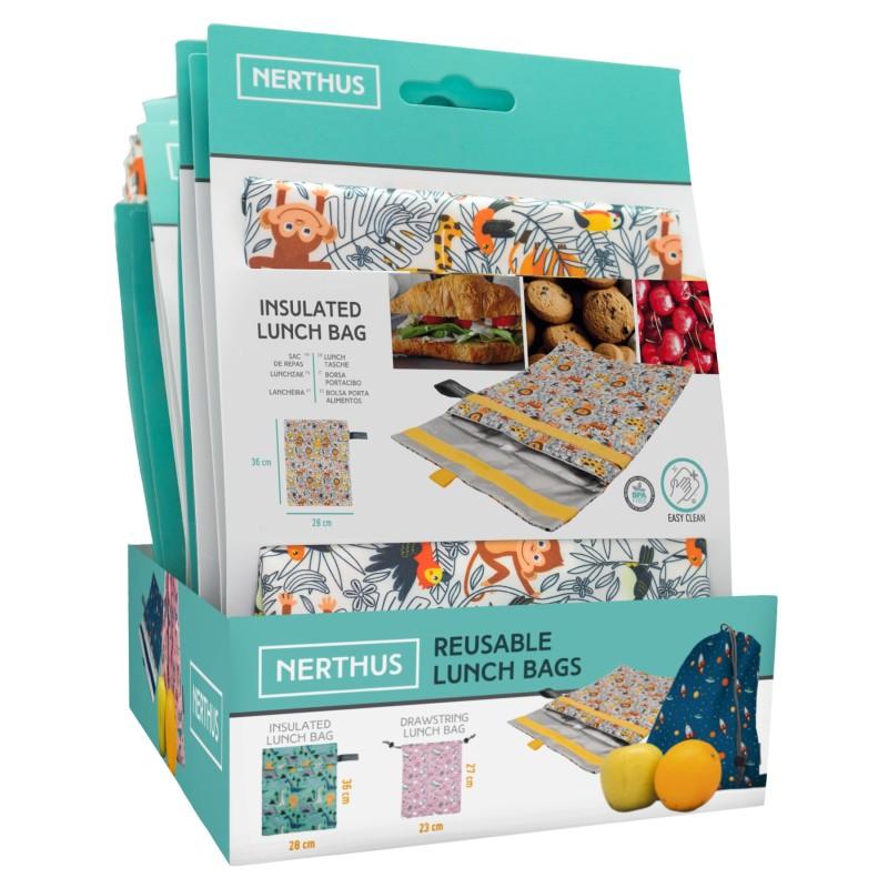 nerthus kitchenware Bolsa isotermica reutilizable para el almuerzo Leones Mejor oferta