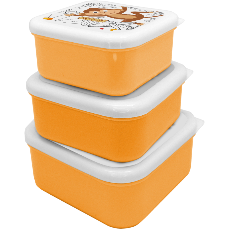 nerthus kitchenware Fiambreras Apilables para Niños Leones Rebajas online