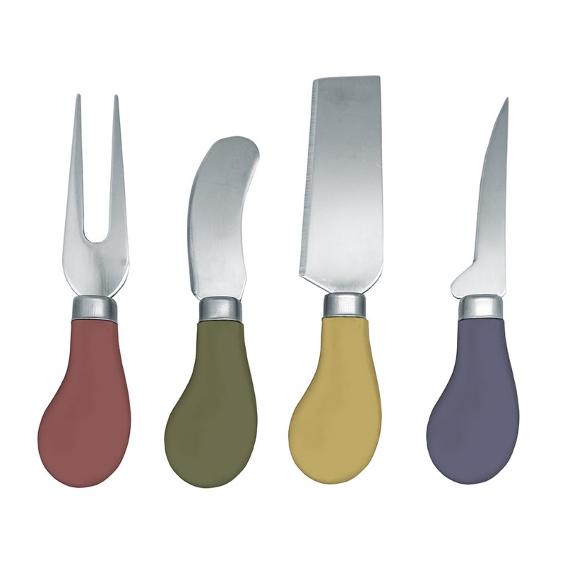 nerthus kitchenware Set 4 cuchillos queso Descuento por venta flash