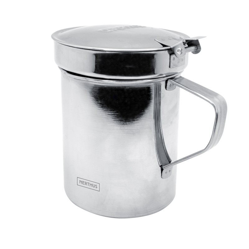 nerthus kitchenware Grasera con filtro de acero 425ml