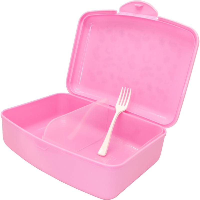 nerthus kitchenware Fiambrera Infantil y contenedor con tenedor incluido Unicorios