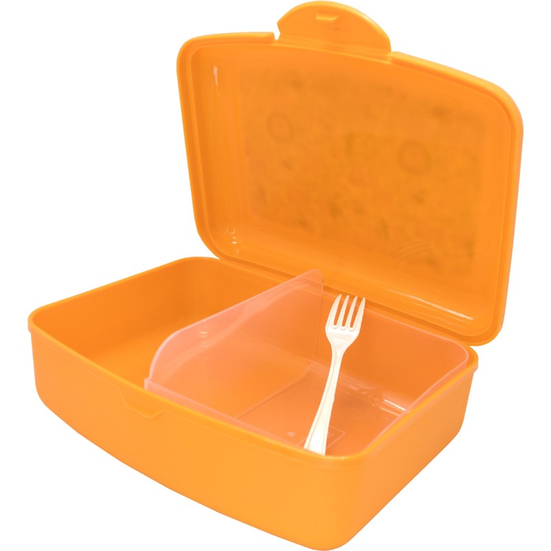 nerthus kitchenware Fiambrera Infantil y contenedor con tenedor incluido Leones