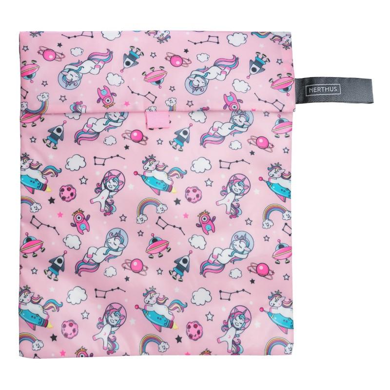 nerthus kitchenware Bolsa isotermica reutilizable para el almuerzo Unicornios