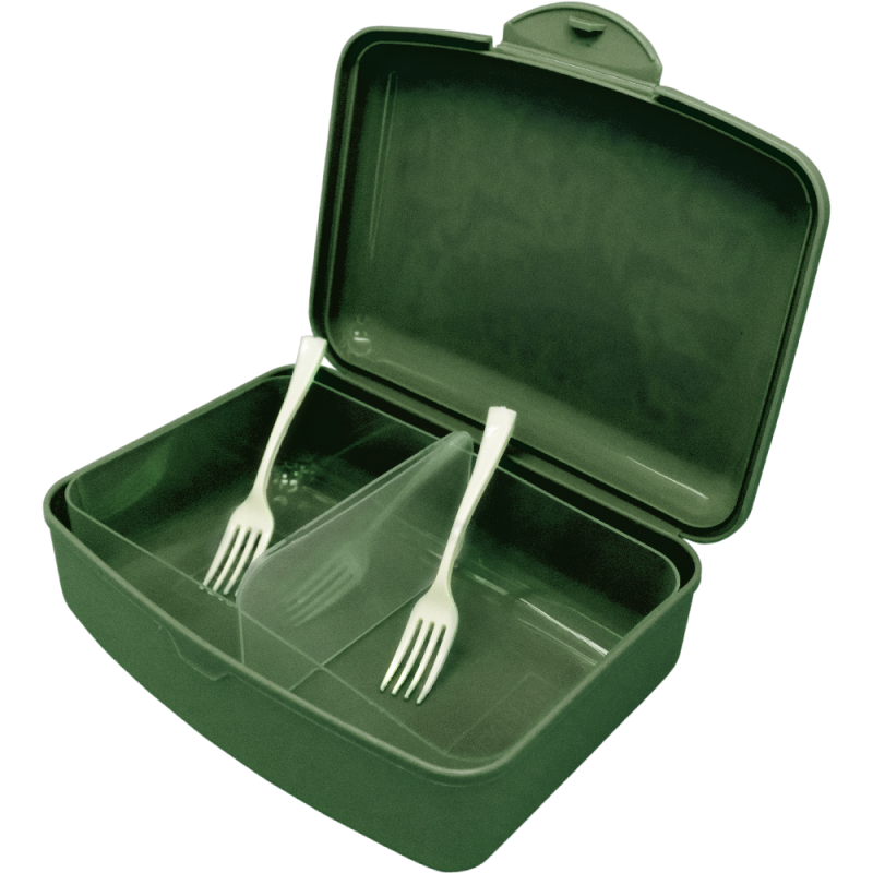 nerthus kitchenware Fiambrera Infantil Futbol con 2 divisores y tenedor Futbol Precio ultrabajo