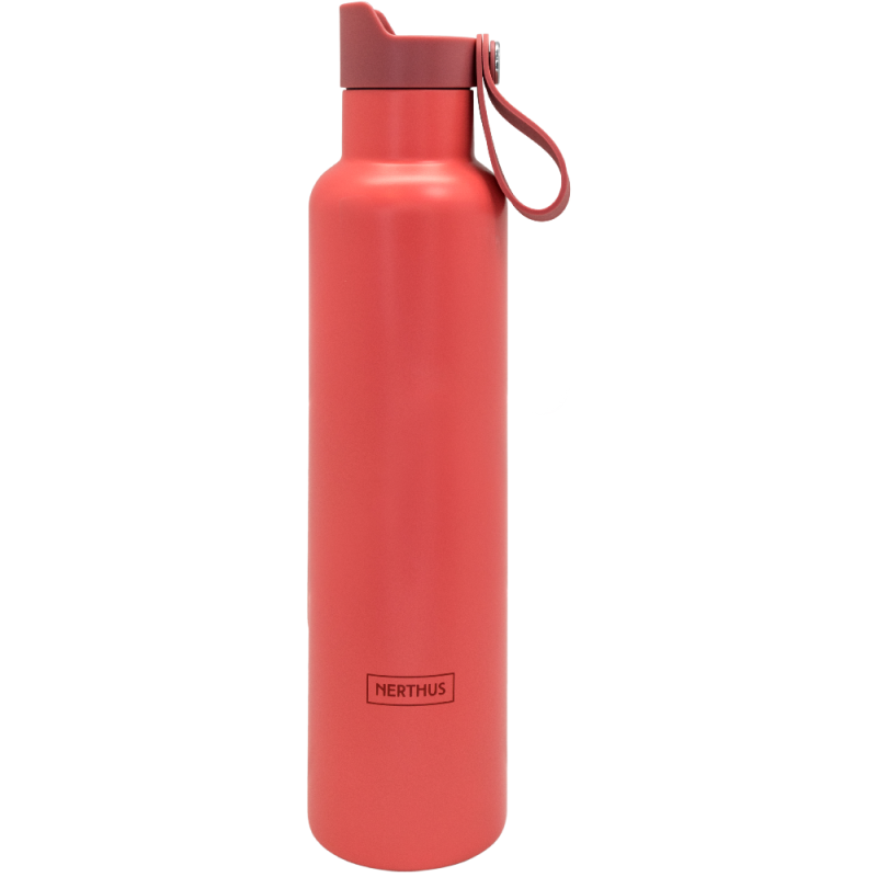 nerthus kitchenware Botella Deportiva CLICK & DRINK 750 ml Coral