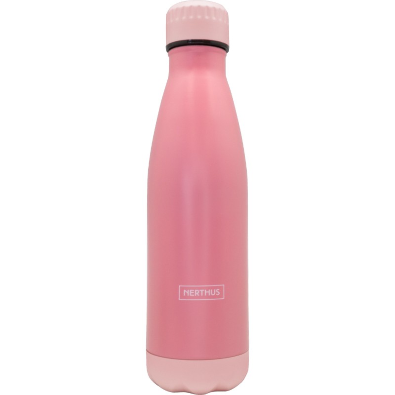 nerthus kitchenware Botella Termo Doble Pared para fríos y Calientes Rosa Envío internacional gratuito