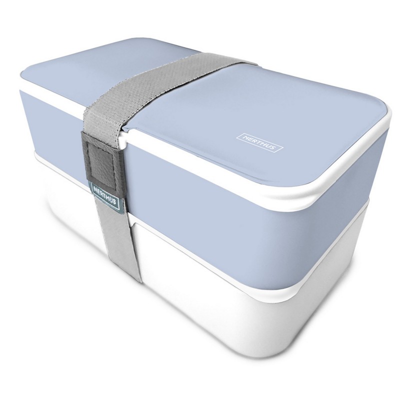 nerthus kitchenware Doble Lunch Box Azul
