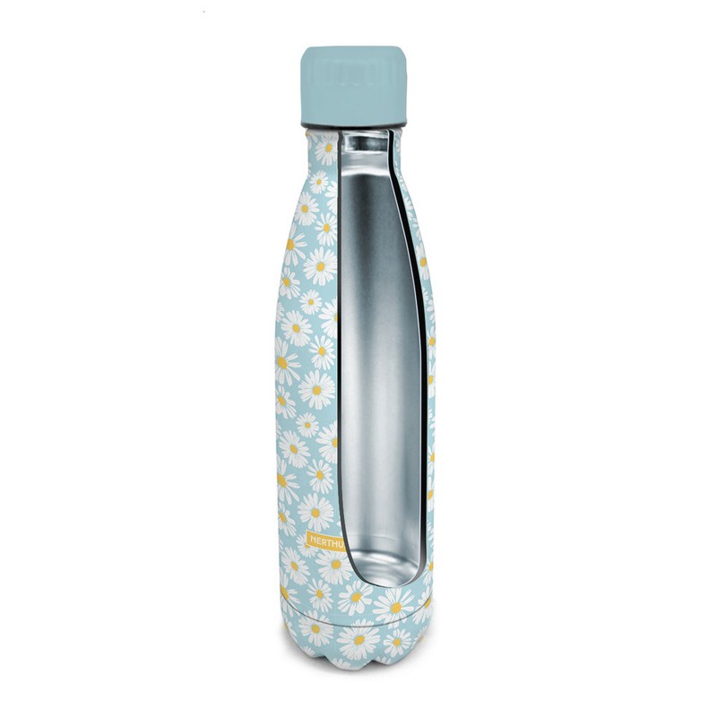nerthus kitchenware Botellas de Doble Pared de Acero inoxidable - 500 ml Margaritas En oferta