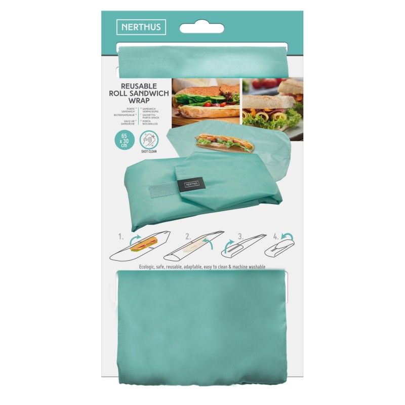 nerthus kitchenware Porta bocadillo xl – turquesa Rebajas baratas
