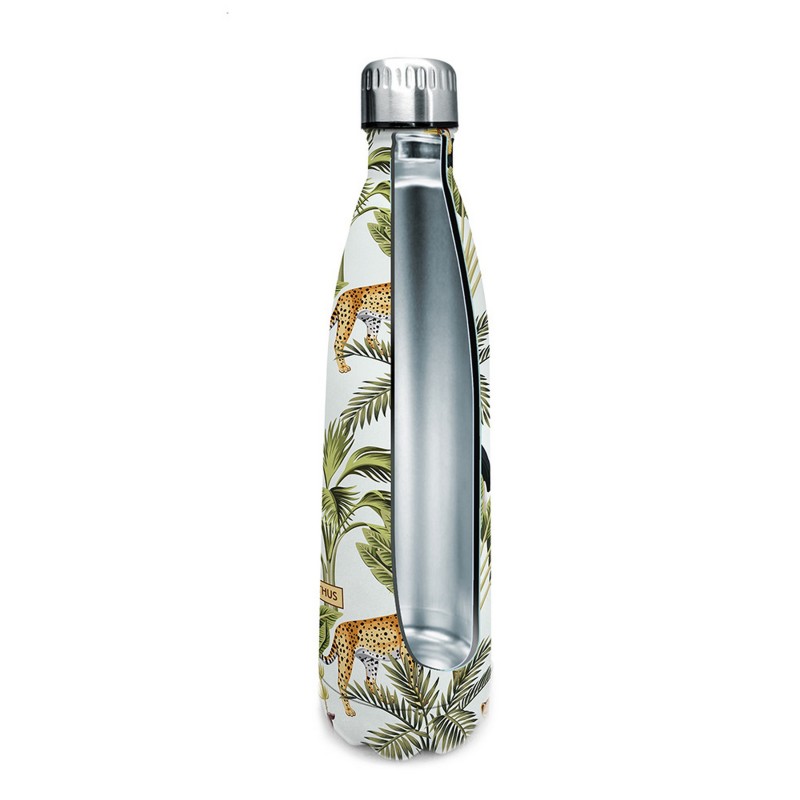nerthus kitchenware Botellas de Doble Pared de Acero inoxidable - 750 ml Selva Oferta exclusiva