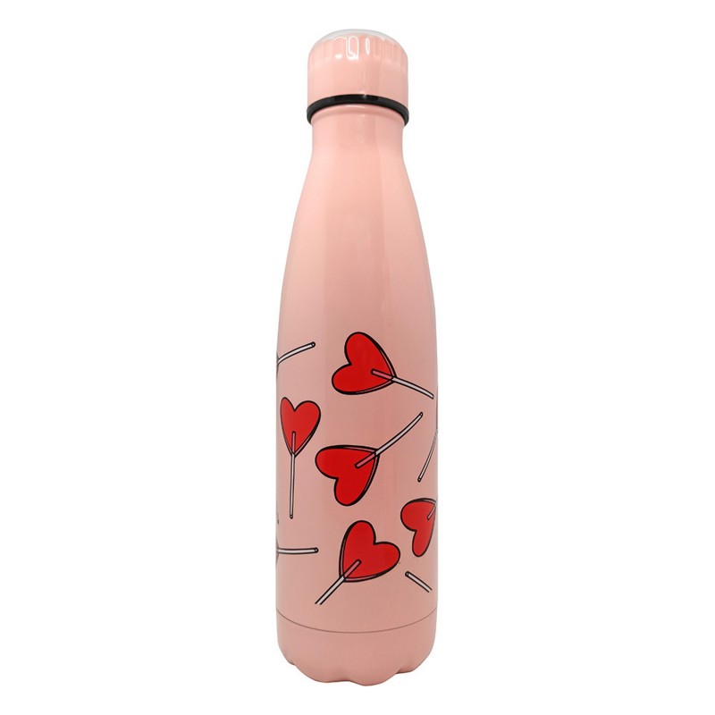 nerthus kitchenware Botellas Doble Pared Acero Inoxidable Piruletas 500 ml