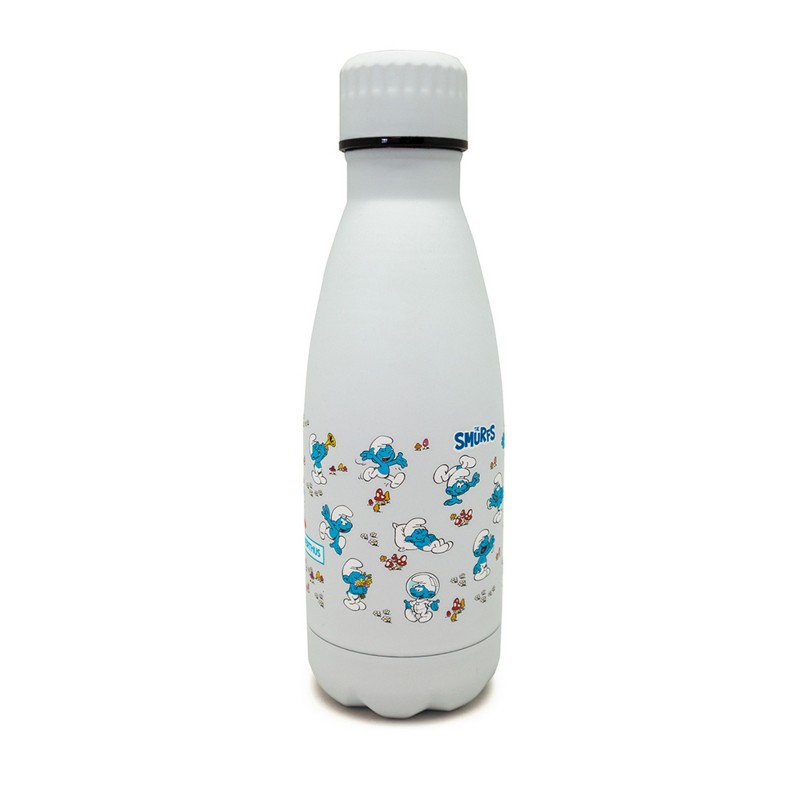 nerthus kitchenware Botella Pitufos BLANCA 350ml doble pared COMPRAR AHORA