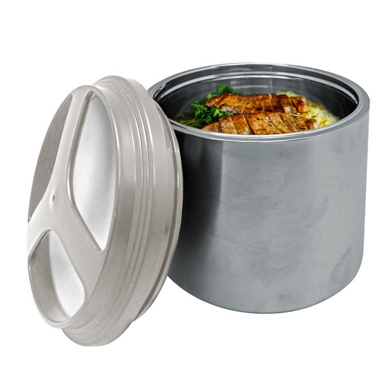 nerthus kitchenware Termo de Sólidos de Doble Pared de Acero Inoxidable 1 Litro Solo hoy