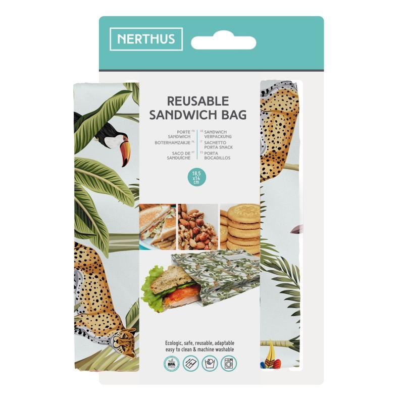 nerthus kitchenware Bolsa sandwich jungla Solo queda un día