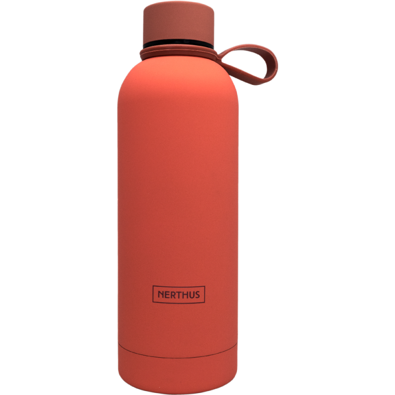 nerthus kitchenware Botella Doble Pared Urban Series 500 ml Coral