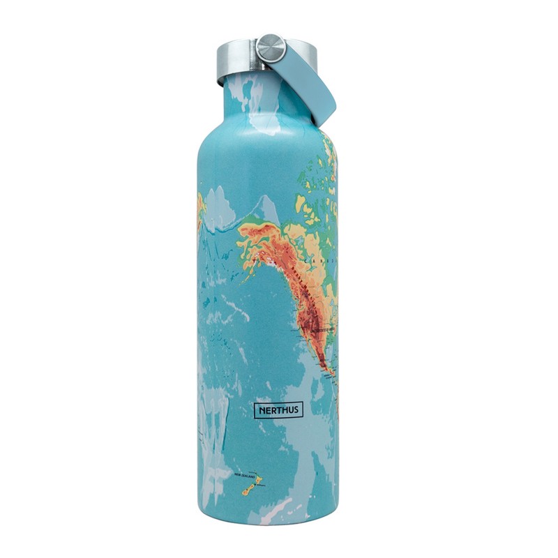 nerthus kitchenware Botella Sport MAPAMUNDI 750ml doble pared