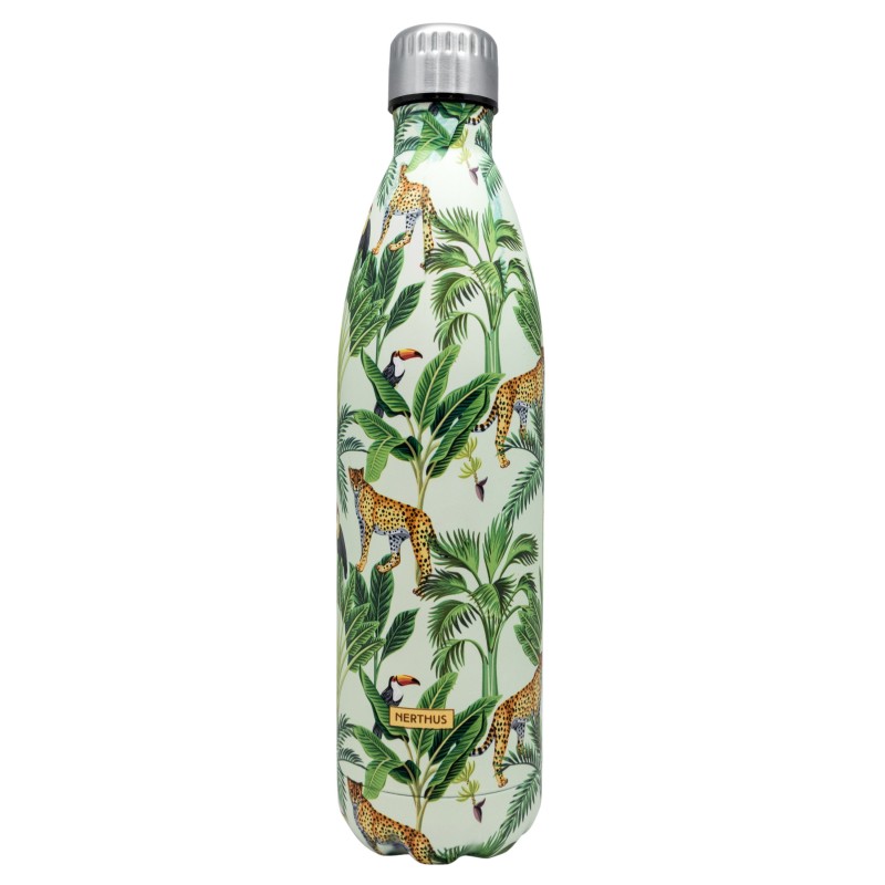 nerthus kitchenware Botella doble pared jungla 1L