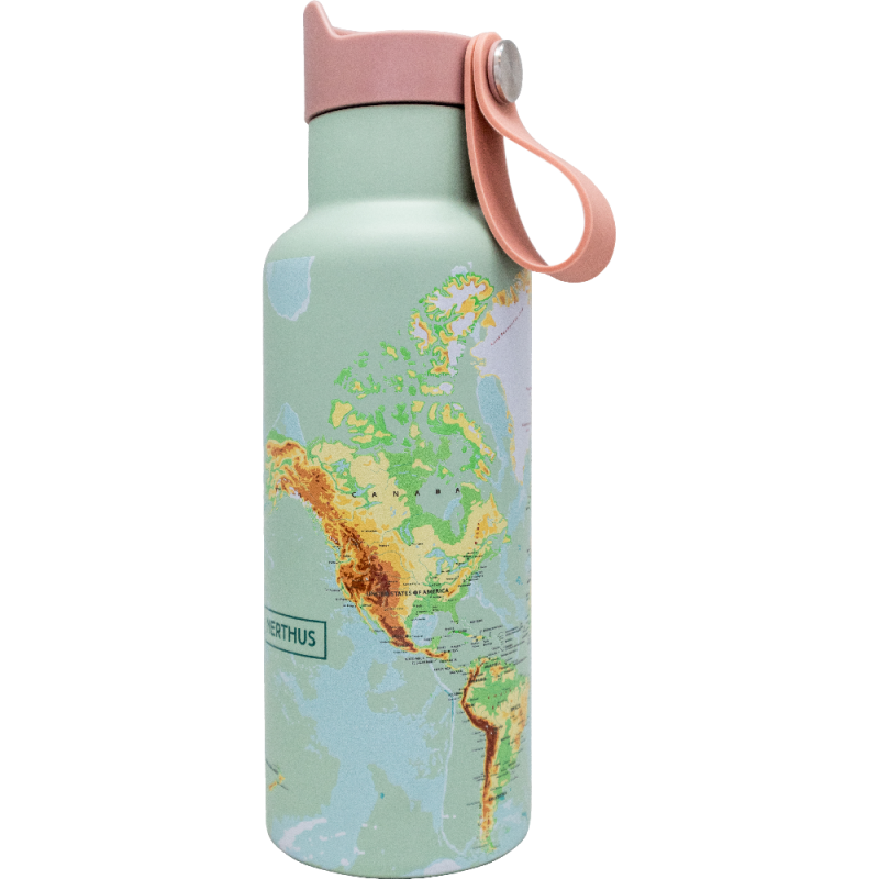 nerthus kitchenware Botella Deportiva CLICK & DRINK Mapa