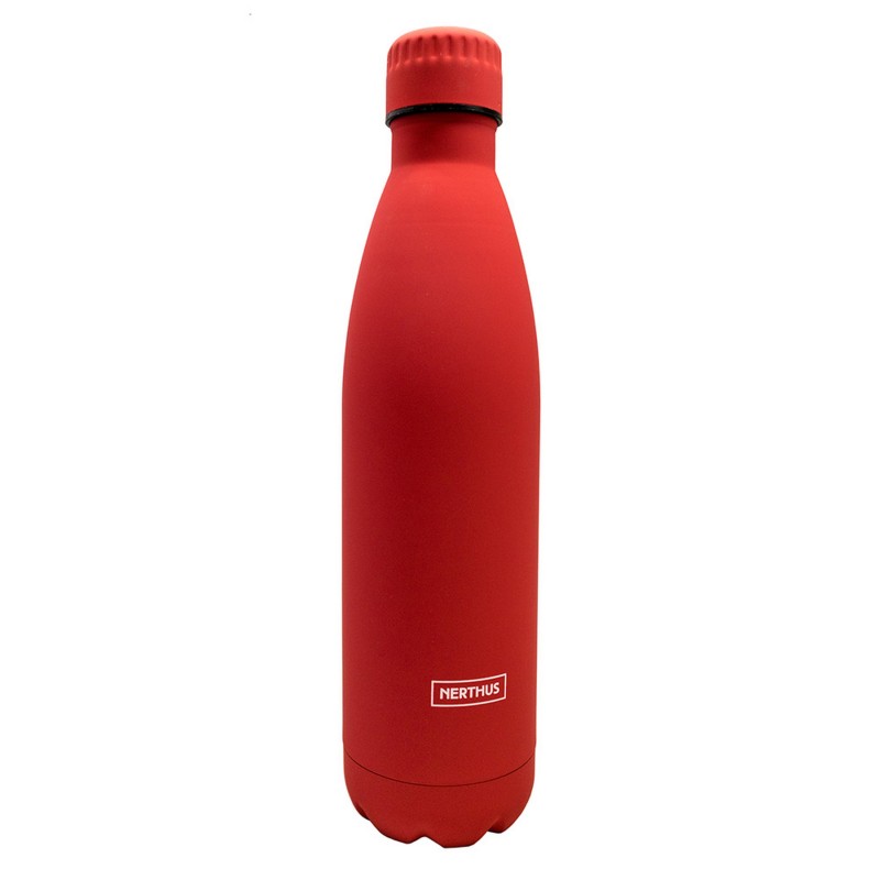 nerthus kitchenware Botellas de Doble Pared de Acero inoxidable - 500 ml Rojo COMPRAR AHORA