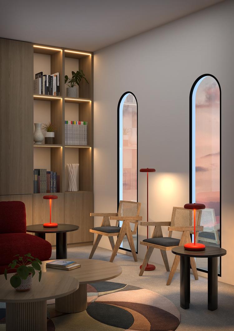 pujol iluminación P-230Pie de salón LED Precios de Black Friday