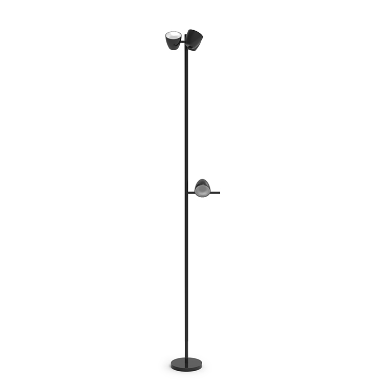pujol iluminación P-201Lampara de pie LED 4 focos