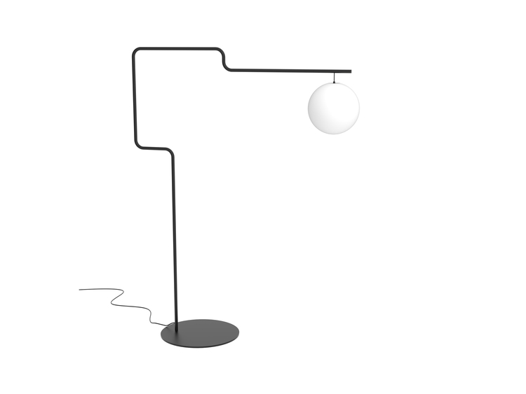 pujol iluminación P-219/CPie bola cristal Ø300 LED E27