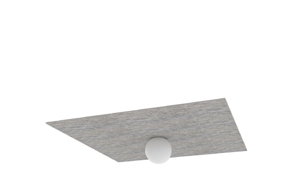 pujol iluminación PL-236/120Plafon acustic 1200X1200 y bola Ø150 Envío gratis