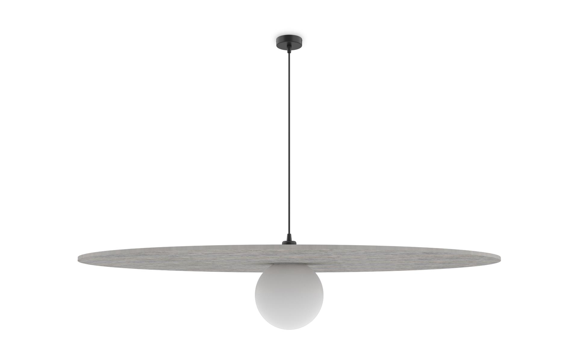 pujol iluminación C-233/120Colgante acustic Ø1200 y bola Ø150 En oferta