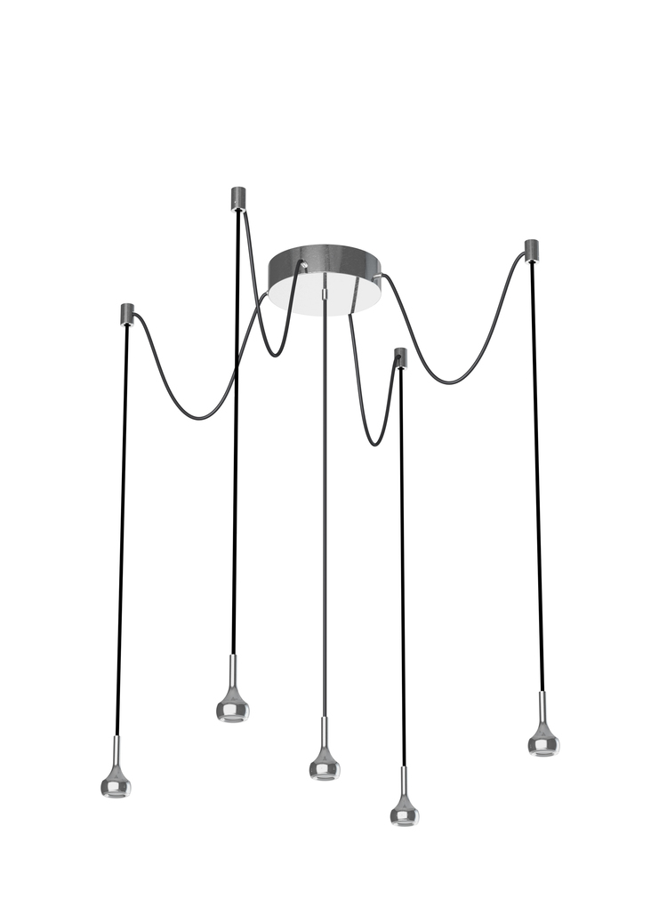 pujol iluminación C-197/5Colgante LED