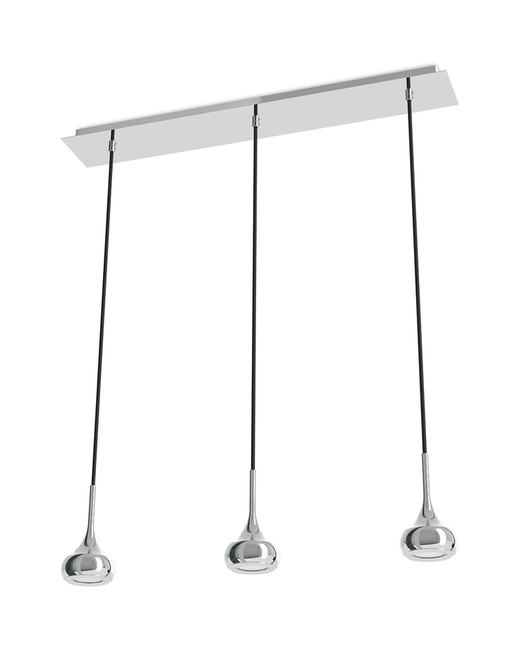 pujol iluminación C-212Colgante LED 3 luces