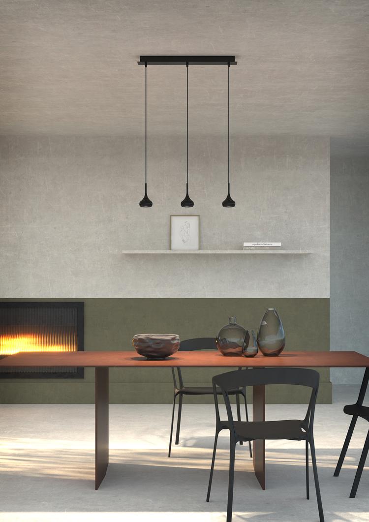 pujol iluminación C-212Colgante LED 3 luces Promoción por tiempo limitado
