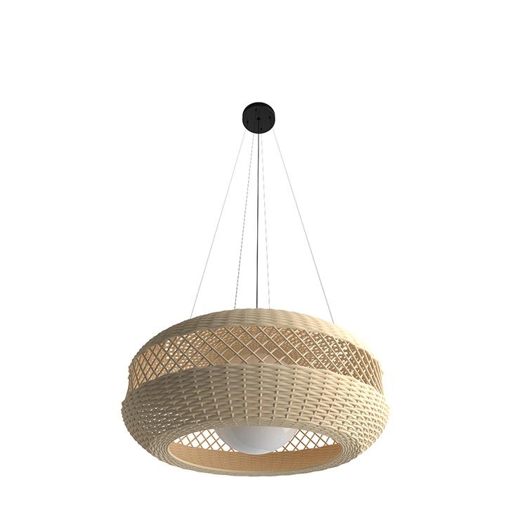pujol iluminación MIC-01-120Colgante fibras naturales Ø1200 LED E27