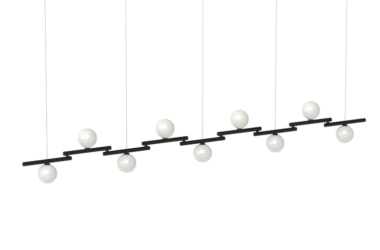 pujol iluminación C-237/9Colgante 9 spheres Ø150 LED E27