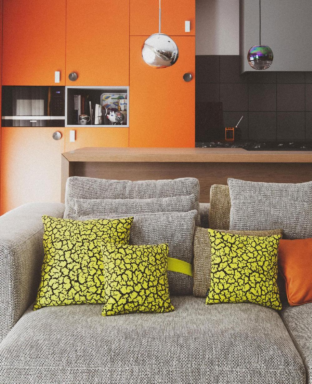 sancal Rift Cojín L Baggy					 					Amarillo Superdescuento